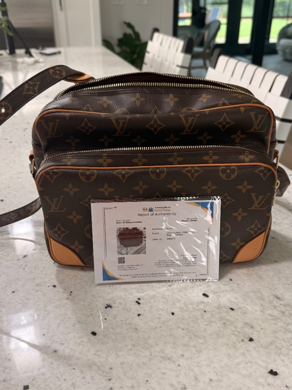 Authentic Louis Vuitton Bag Vintage Nile